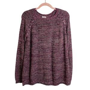 Tobi Pink Purple Oversized Knit Sweater